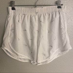Nike White Running Shorts size S